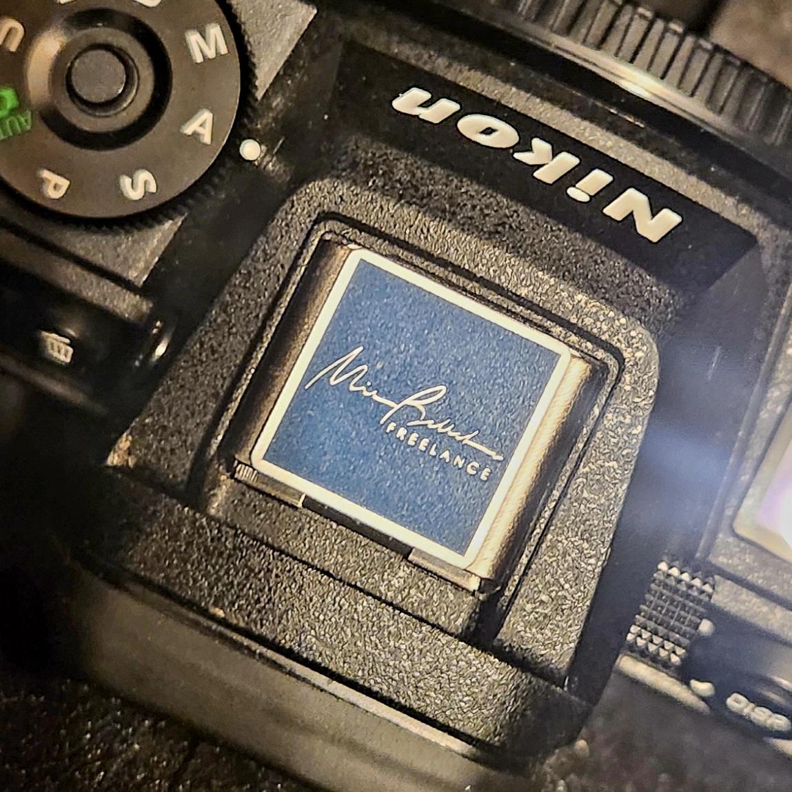 personalized photography logo camera logo photography studio brand hot shoe cover PE00031