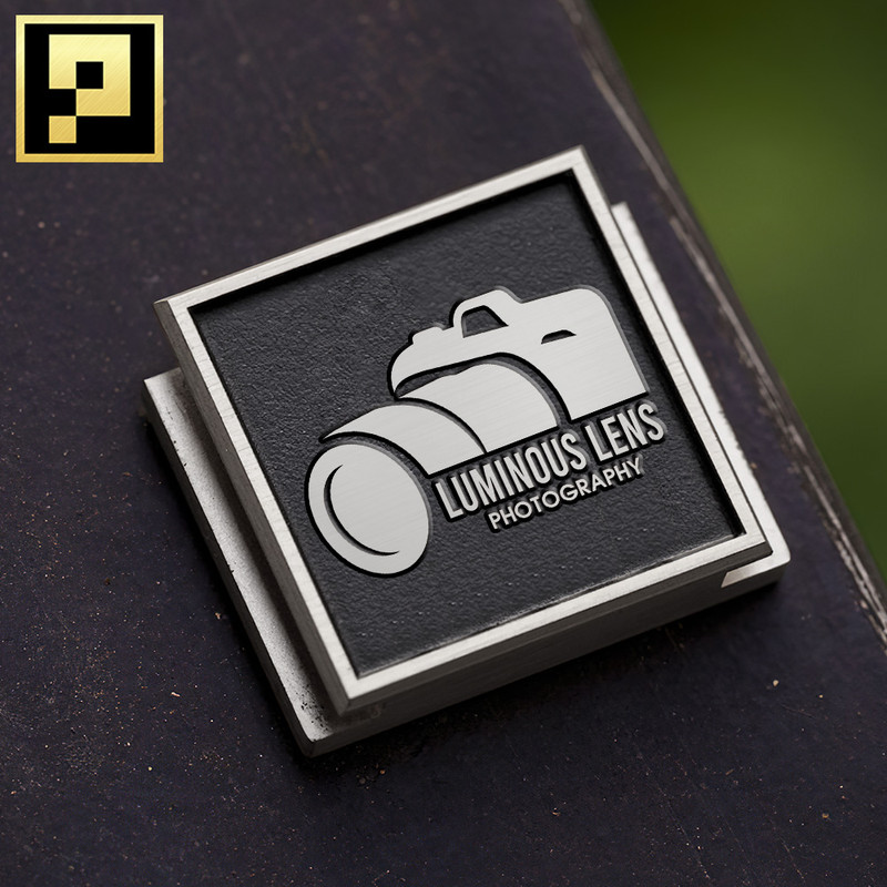 personalized camera logo photography gift photographer logo hot shoe cover PE00098