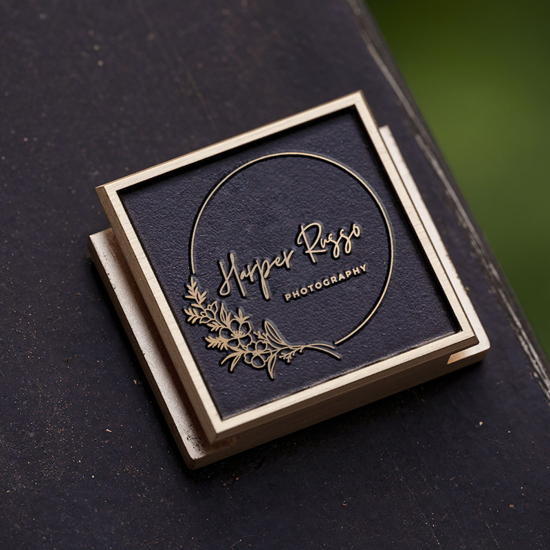 floral photography logo signature photography logo gift for photography gift for photographer hot shoe cover PE00162