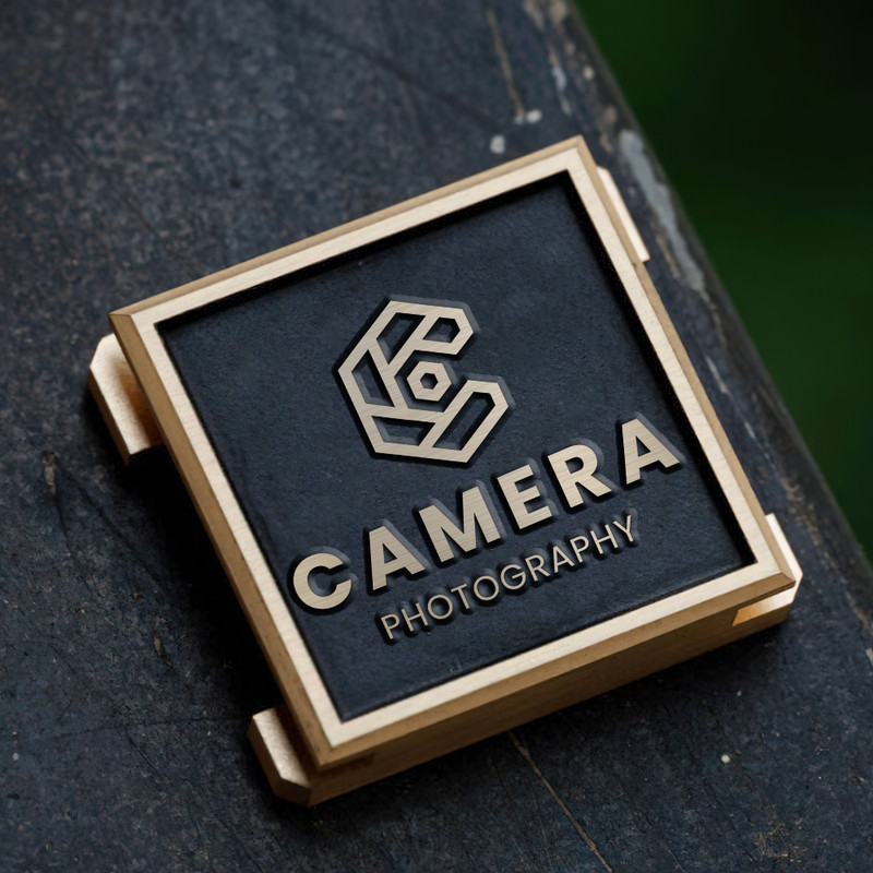 photography logo camera logo gift for photographer gift for photographer hot shoe cover PE00167