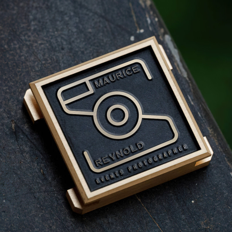 camera icon logo photography logo gift for photographer hot shoe cover PE00192