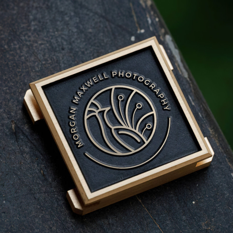 wildlife photography logo nature photography logo bird icon gift for photographer hot shoe cover PE00193