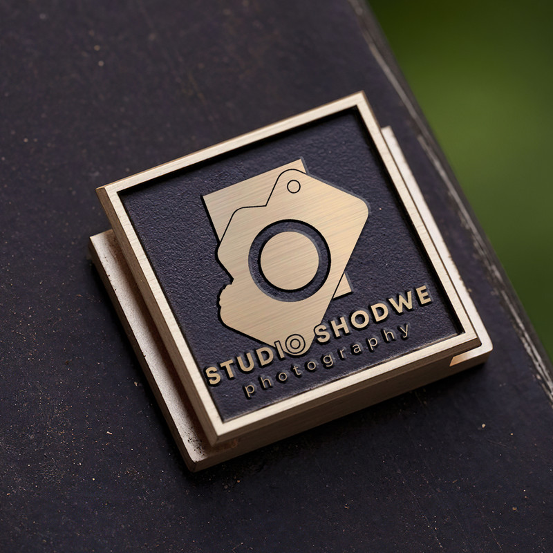 camera icon logo photography logo gift for photographer hot shoe cover PE00196