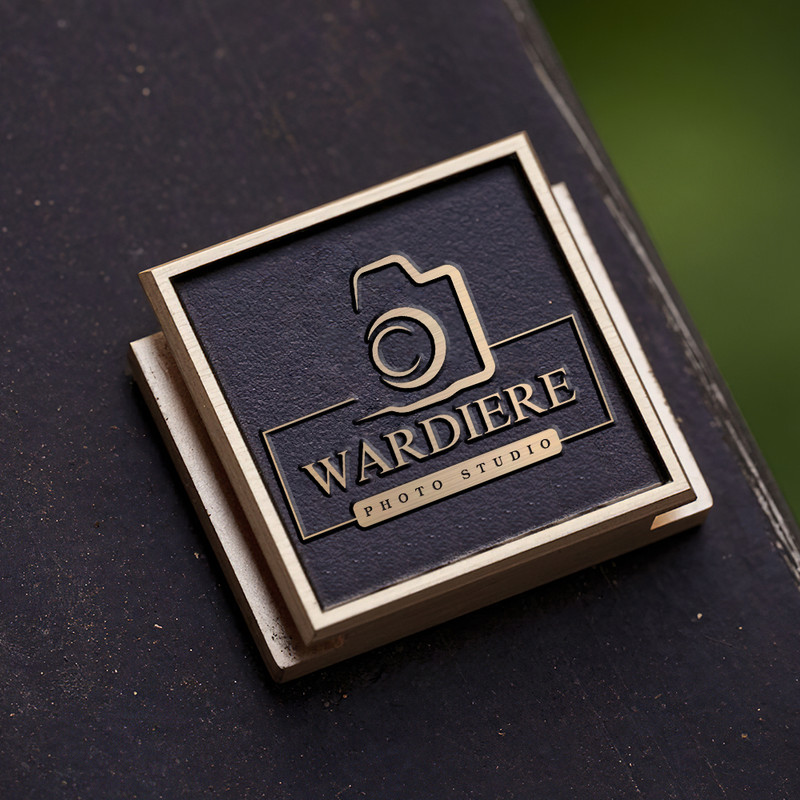 camera icon logo photography logo gift for photographer hot shoe cover PE00199