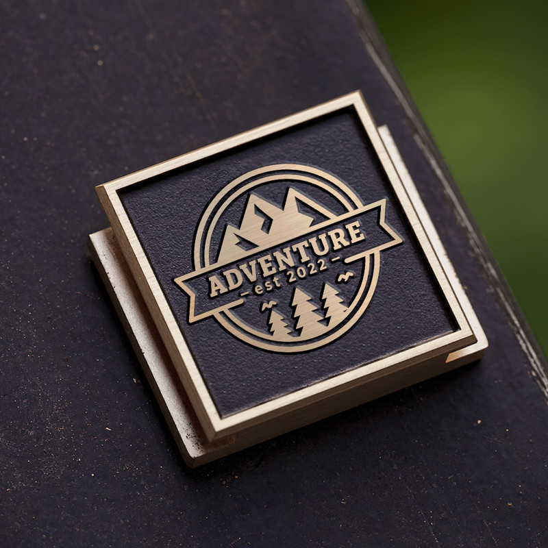 adventure logo nature photography logo photography gift landscape photography gift for photographer hot shoe cover PE00215