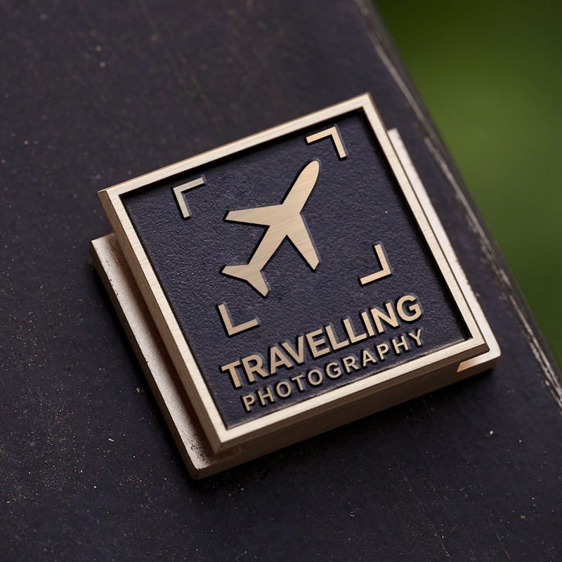 travel blogger logo airplain icon photography travelling photography logo gift for photographer hot shoe cover PE00219