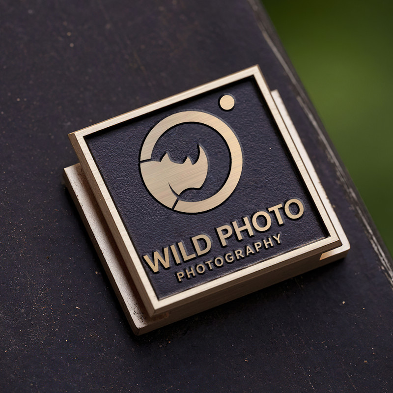 wildlife photograhy lens icon rhinoceros icon gift for photographer hot shoe cover PE00220