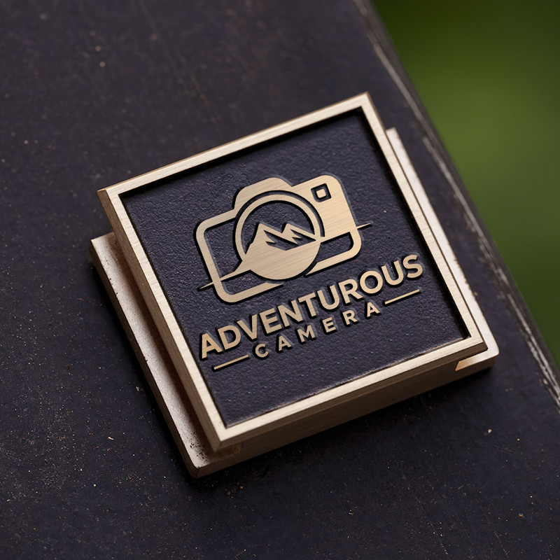 adventure logo nature photography logo photography gift landscape photography gift for photographer hot shoe cover PE00228
