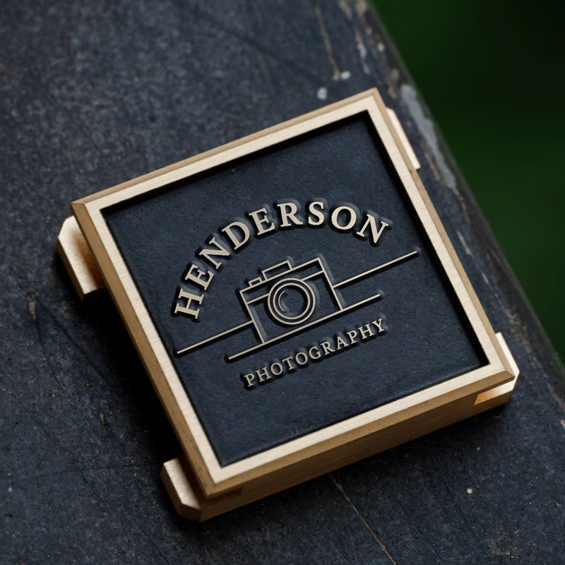 camera icon photography logo photography gift gift for photographer hot shoe cover PE00234