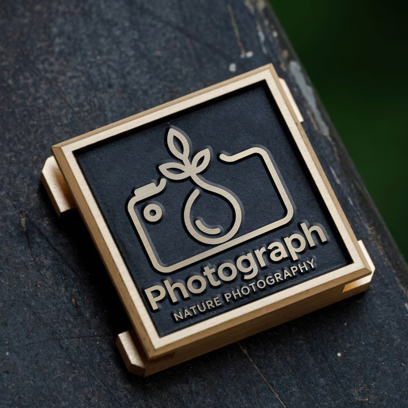 camera icon and nature photography logo photography gift gift for photographer hot shoe cover PE00240