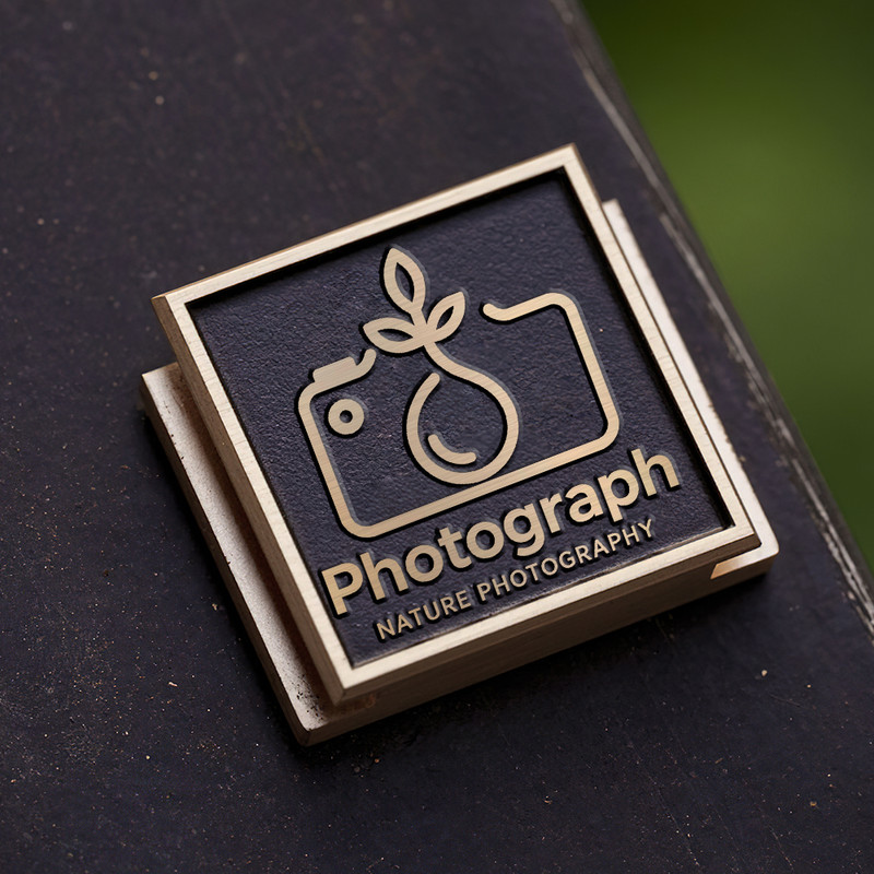 camera icon and nature photography logo photography gift gift for photographer hot shoe cover PE00240