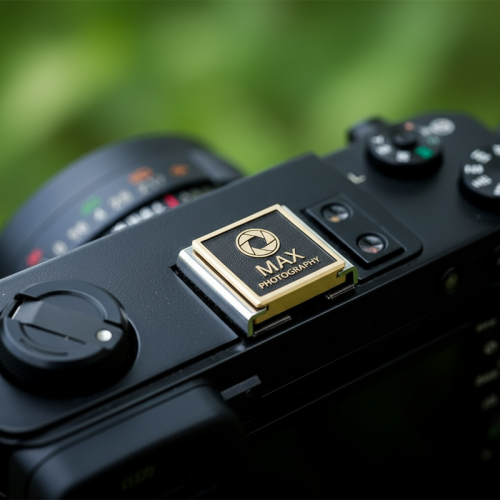 camera icon and nature photography logo photography gift gift for photographer hot shoe cover PE00240 photo review