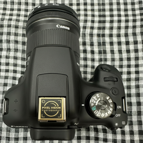 camra icon and flower logo photography gift gift for photographer hot shoe cover PE00232 photo review